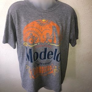 Modelo Cerveza Sugar Skull Tee Unisex Size Medium